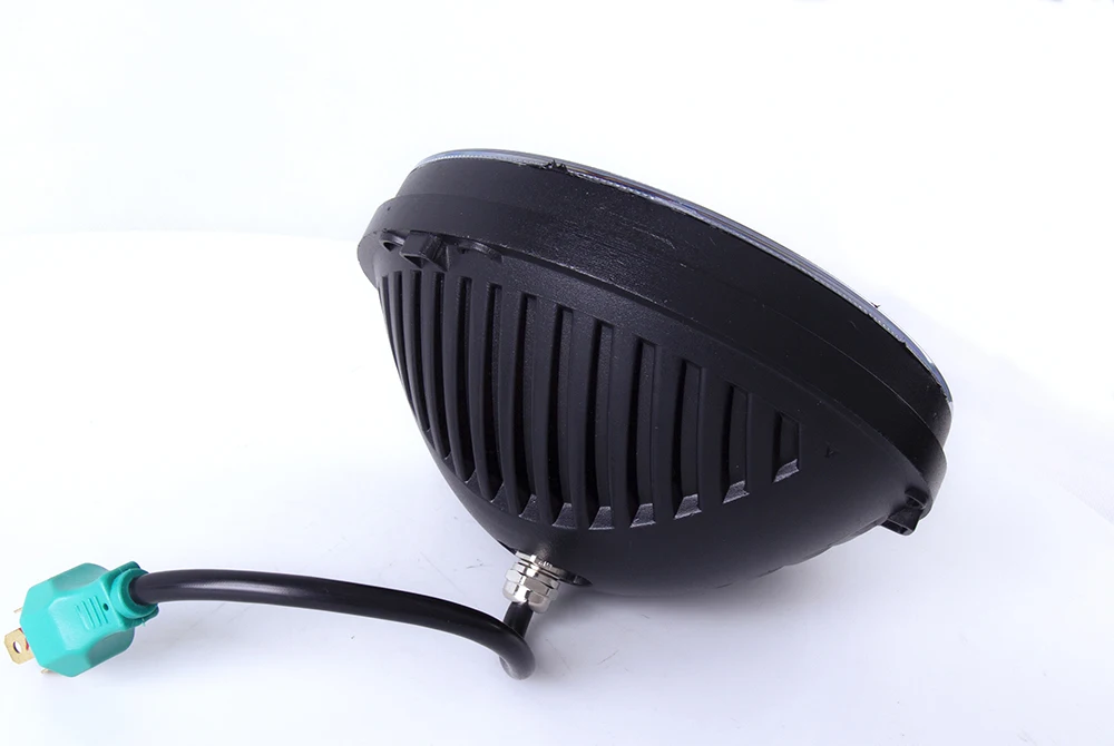 DHL бесплатная доставка стоимость отражатель светодиодные фары с hi/lo луч 7 дюймов