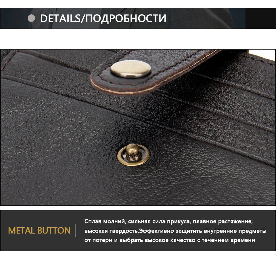 WESTAL, мужской держатель для карт с кольцом, натуральная кожа, мужской держатель для карт, кошелек, мужской кредитный ID держатель для карт, тонкий Мужской органайзер, кошелек 9204