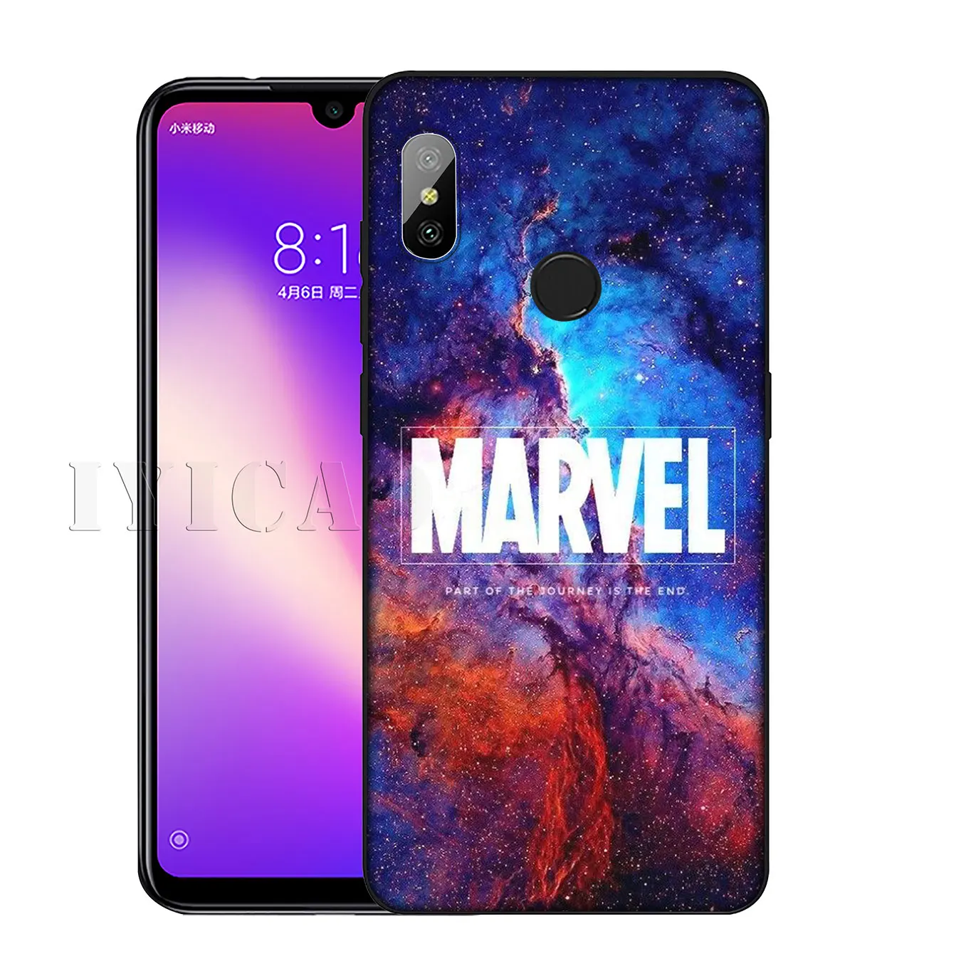 IYICAO Marvel's The Avengers Soft Silicone Phone Case for Xiaomi Redmi K30 K20 8A 7A 6A 5A S2 GO Note 8 8T 7 5 6 Pro Cover |