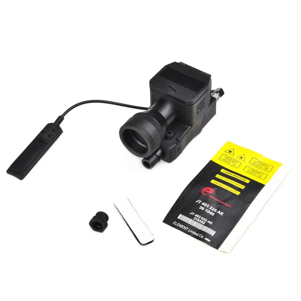 Element Airsoft eLLM01 новая версия красный и ИК лазерный инфракрасный фонарик Тактический
