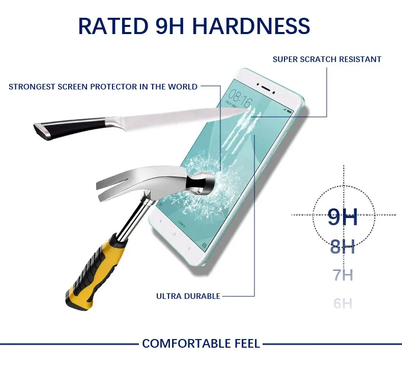 GonoRack закаленное стекло для OPPO F5 полное покрытие 9H защитная пленка Взрывозащищенная Защита экрана для OPPO F7 F9 A3S стекло