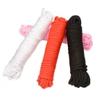 Веревка для бондажа SM, 4 цвета, мягкая хлопковая веревка для массажа тела, фиксирующая веревка для тела, игрушки для женщин, фэнтезийная игра для ролевых игр, 10 м