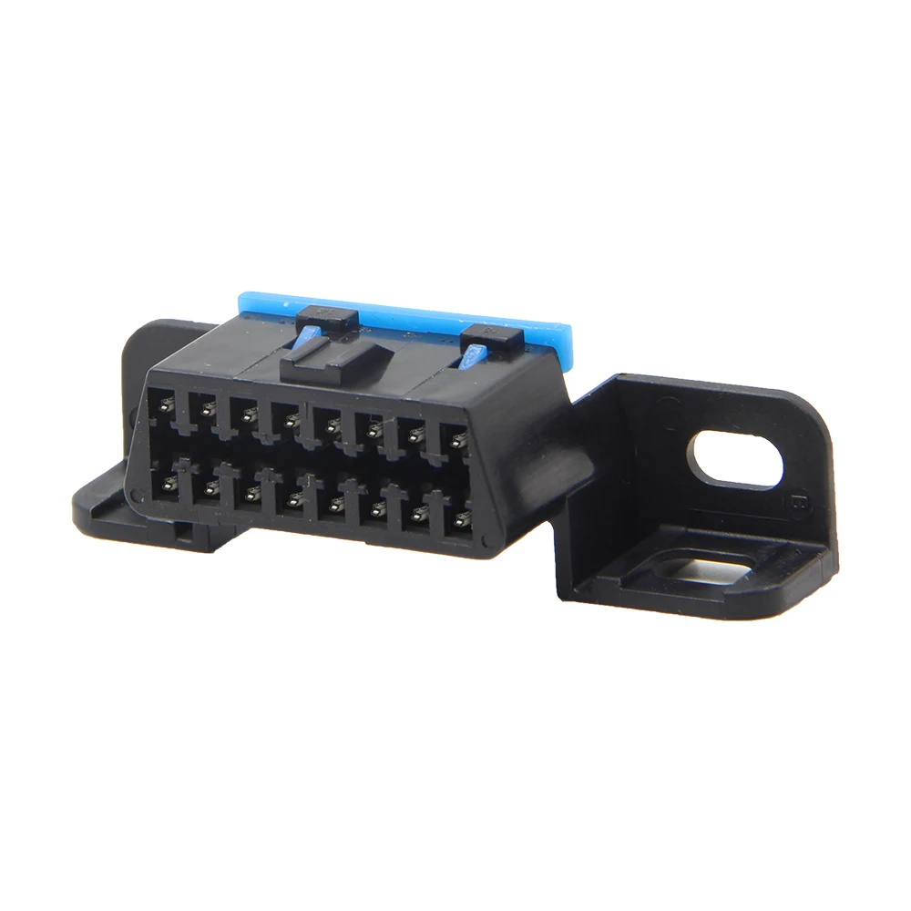 Female port 1 Для Audi 2x2 OBD2 Кабель-Адаптер Vag OBDII 16Pin 16 Pin Штекерный к гнездовому разъему Диагностический кабель для Vag Com elm327 - Цвет: Female port 1