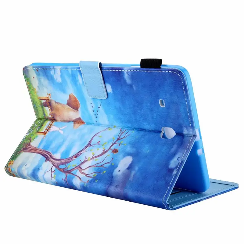 Чехол с рисунком кошки совы для samsung Galaxy Tab E 9,6 T560 T561 из искусственной кожи, защитный чехол для планшета для Tab E 9,6, SM-T560 чехол