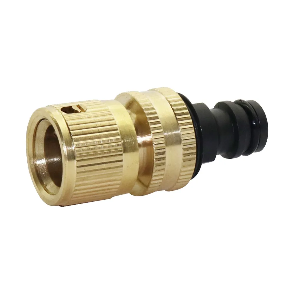 

3/4" Female Thread Joints and 3/4" Male Thread Quick Connectors Car Wash Fittings Garden Irrigation Water Kits 1 set