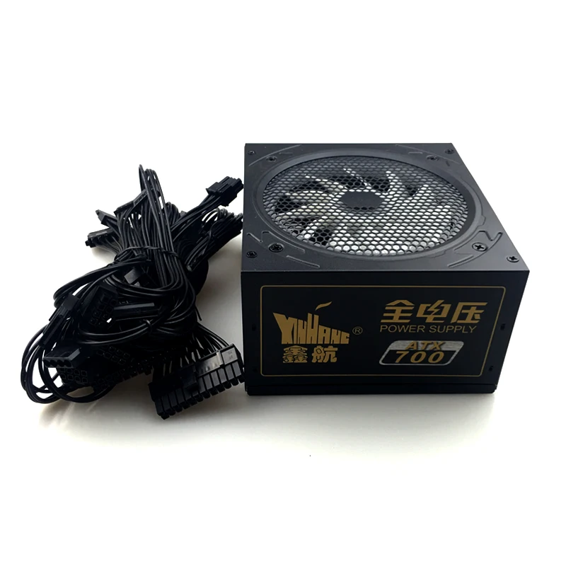 Блок питания для компьютера 700 Вт ATX блок 80 plus модульный игрового psu su Modular 80|Блоки