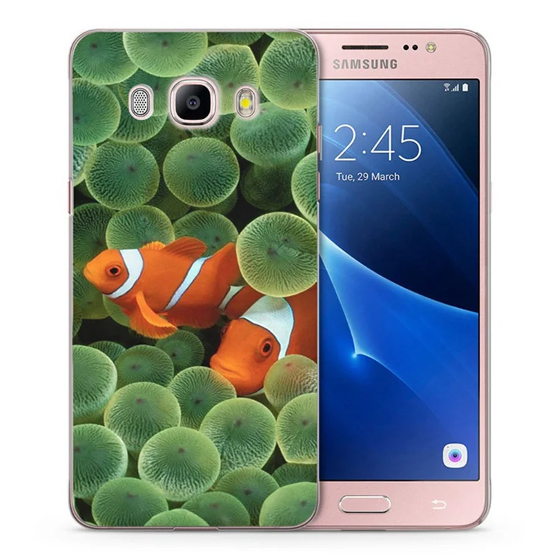 For Samsung Galaxy A3 A5 2017 prime J1 J2 J3 landscape Ice Cream Painted Cute Pattern Clear Soft TPU Silicone Case C019 |