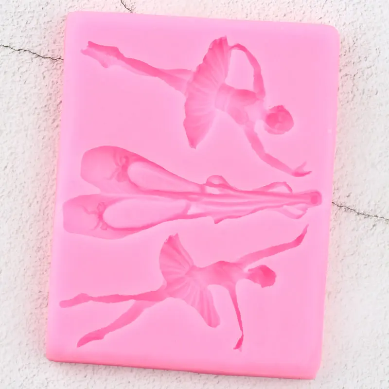 Силиконовые формы для балета балетные туфли помадка инструменты украшения торта