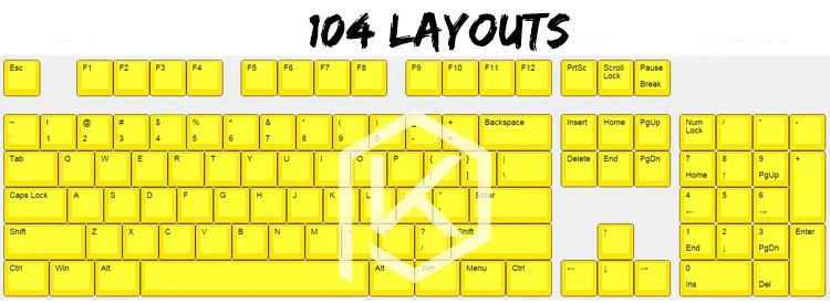 Pbt Передняя печатная PBT Keycaps oem профиль лазерная гравировка Передняя печатная Легенда Топ Печатный белый серый черный красный синий красный розовый