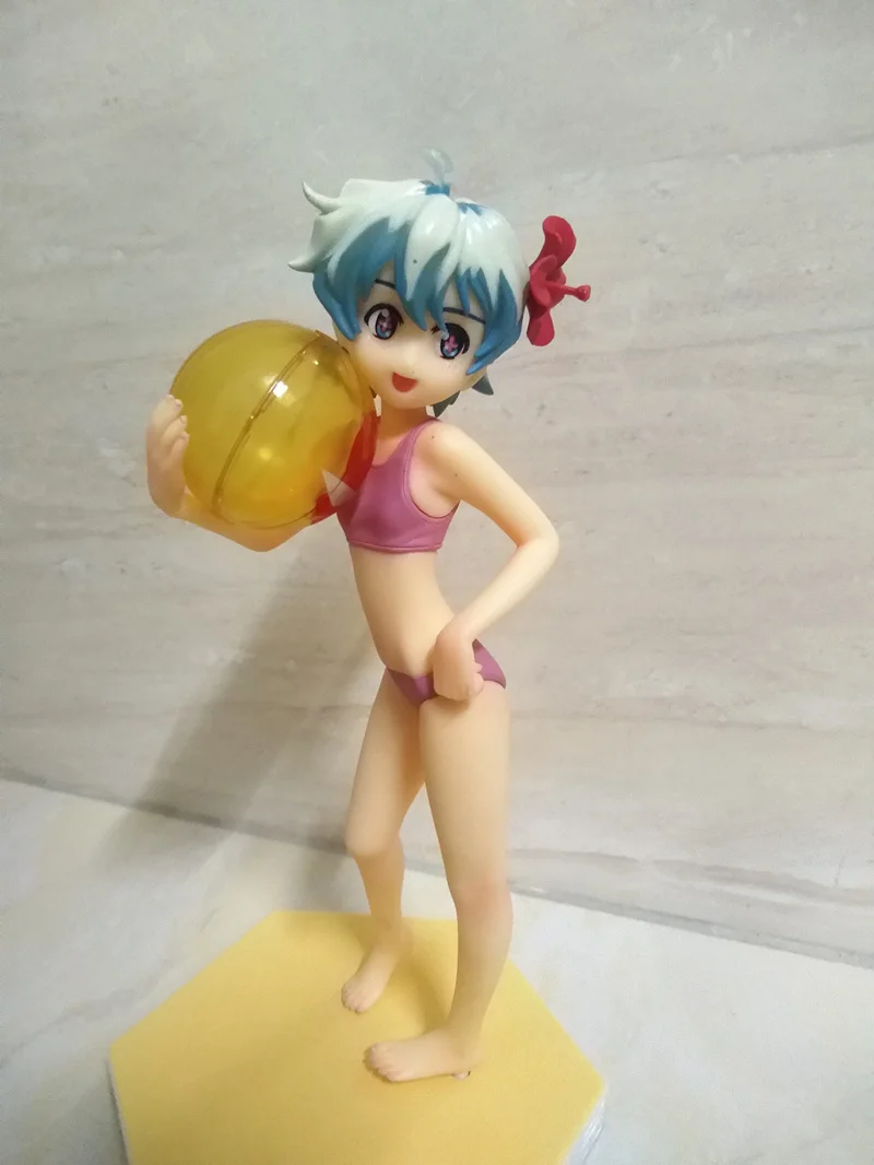 Anime Gurren Lagann Nia Teppelin Swimsuit Ver PVC Action Figure Collectible Model doll toy 17cm | Игрушки и хобби