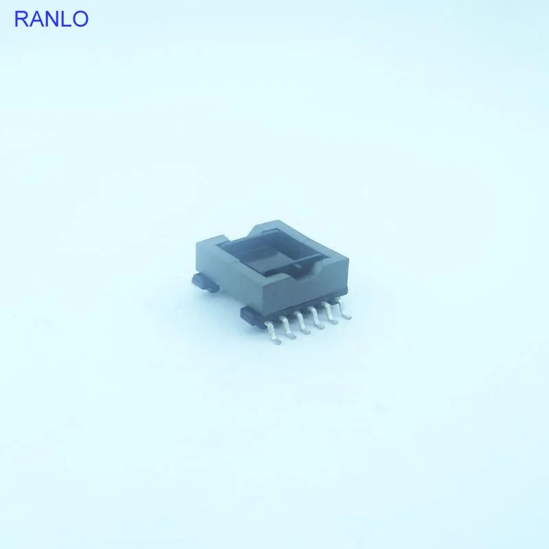 EFD15 SMD 6 + 6pin трансформатор бобин TDG Магнитный ферритовый сердечник TP4 (PC40 ) AL: 780 +/-25% |