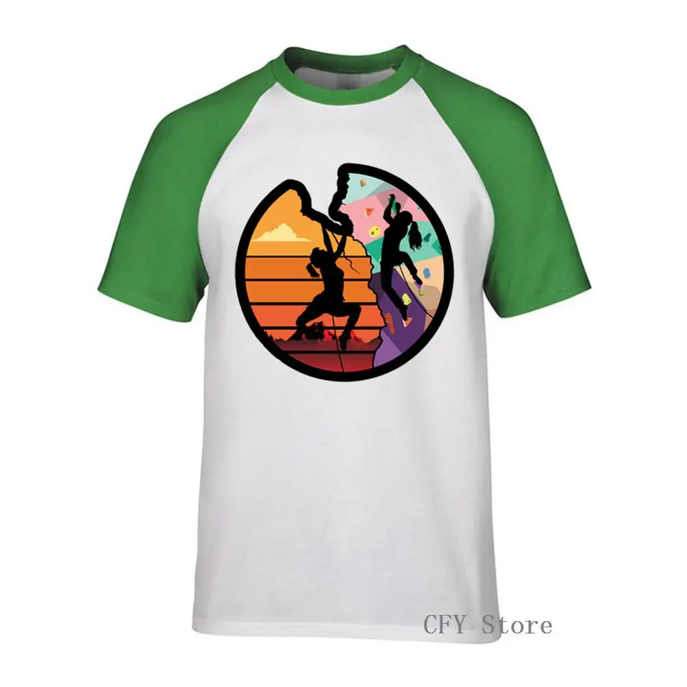 Домашние футболки с коротким рукавом для скалолазания спортивные из мягкого