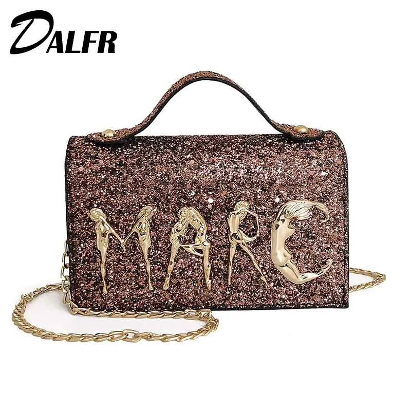 Женские кожаные сумки-мессенджеры DALFR дизайнерские сумки с откидной ручкой