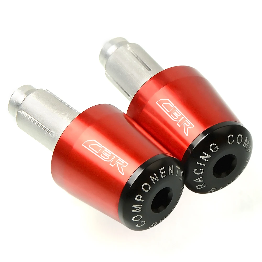 

22MM Handlebar Grips Handle Bar Cap End Plugs For HONDA CB300F CB300R CB400F CB500F CB400X CB500X CB650F CB600F CB900F CB150R