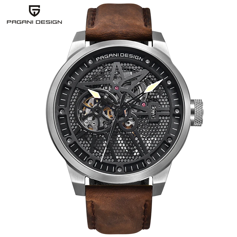 Часы наручные PAGANI Мужские механические роскошные брендовые военные
