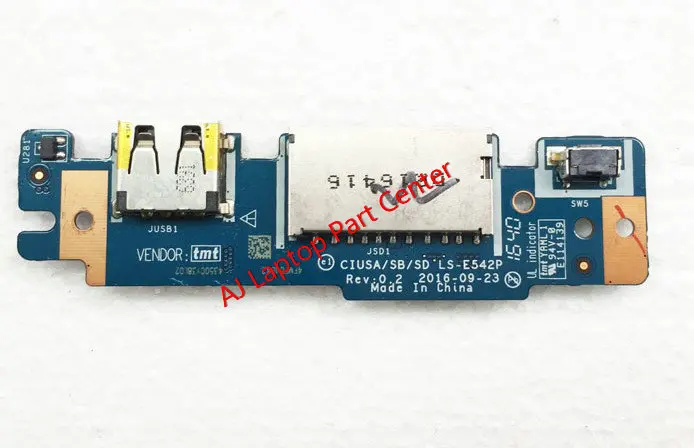 Оригинальный Для lenovo 320S 14 520S S310 7000 usb плата выключатель питания кнопочная LS