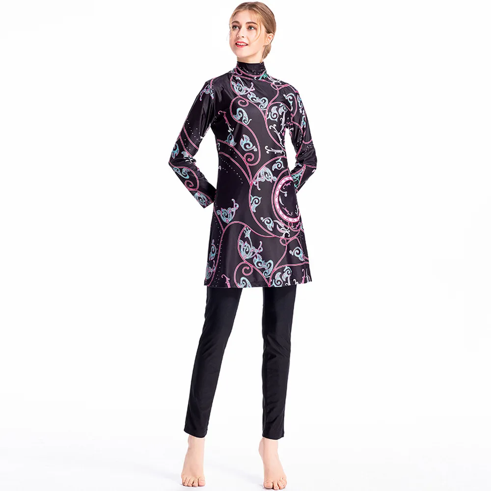 Скромный купальник Мусульманский мусульманский спортивный хиджаб | Спорт и