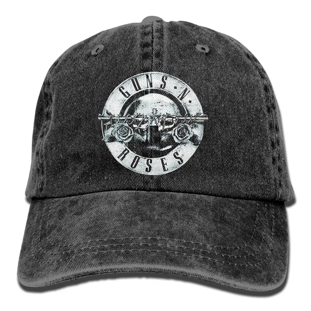 SAMCUSTOM Guns N' Roses 3D креативные джинсовые шляпы с эффектом потертости для мужчин и