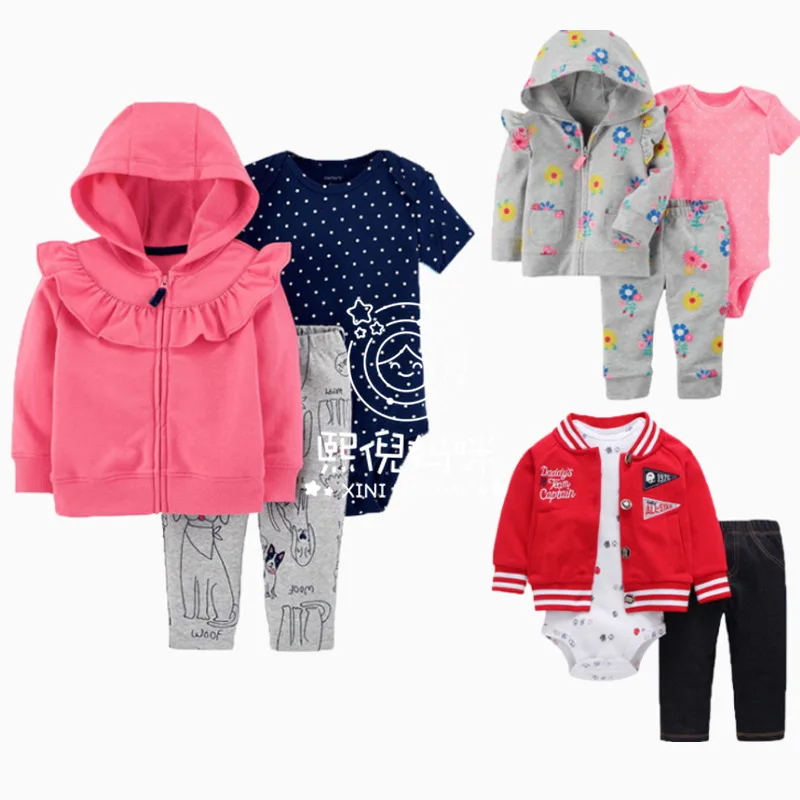 XINI MOMMY/осенняя одежда унисекс; повседневная детская одежда для малышей; Осенняя эксклюзивная детская одежда с героями мультфильмов; ALI75