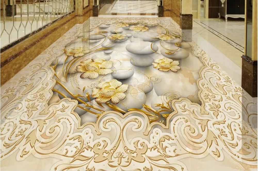 Европейский рельеф мраморный пол 3d обои для гостиной спальни ванной стены бумаги