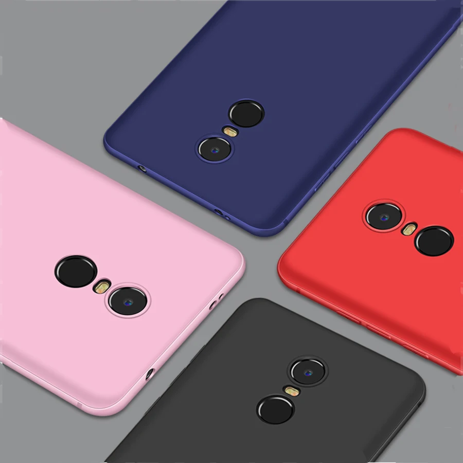 HOTSWEI Case For Xiaomi Redmi Note 4 X 4X Top quality Frosted TPU Soft Silicone Protective Cover Cases |