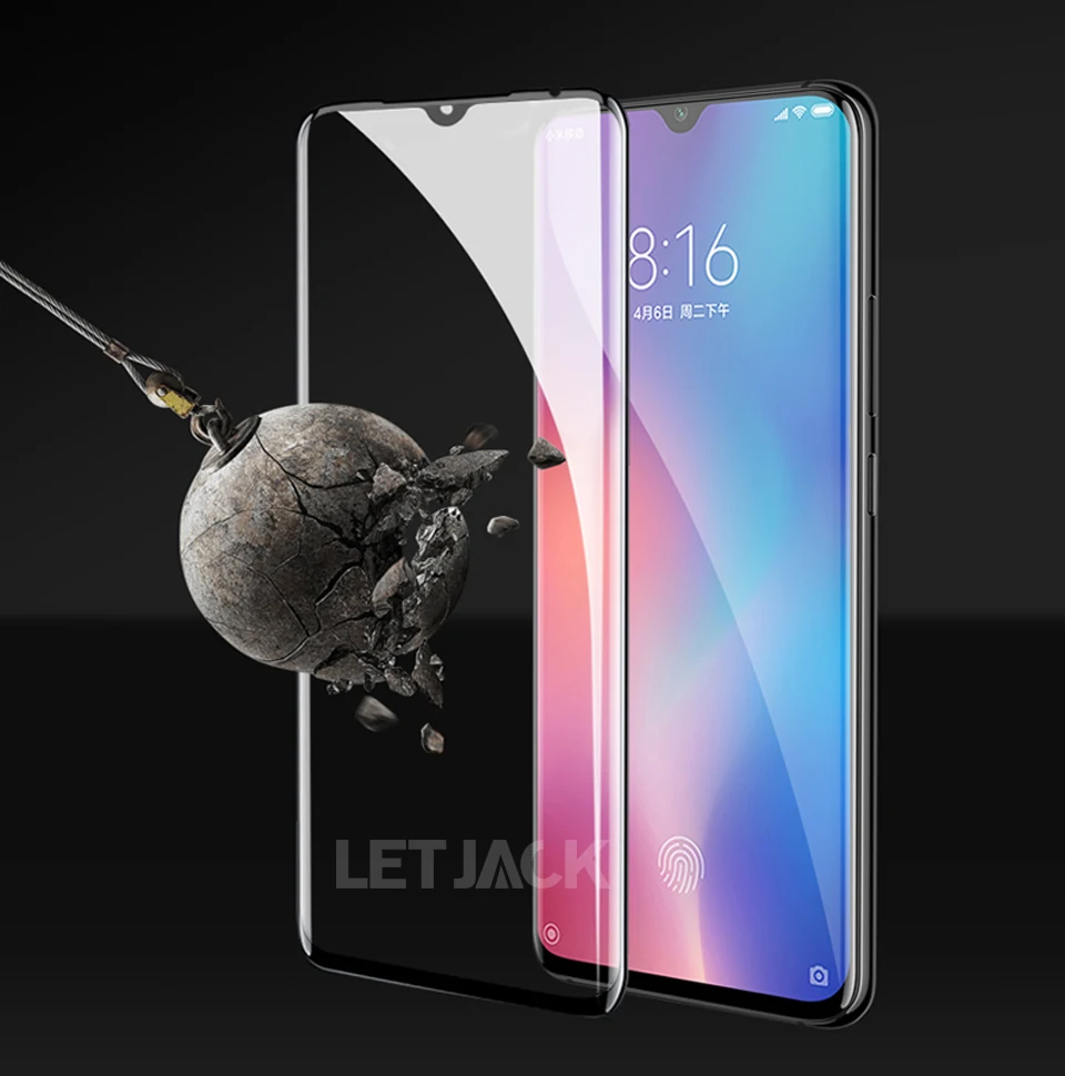 5D закругленные края полное покрытие закаленное стекло для Xiaomi 9 SE 8 Pro Explorer 8 Lite Защита экрана для Xiaomi Redmi Note 7 6 Pro