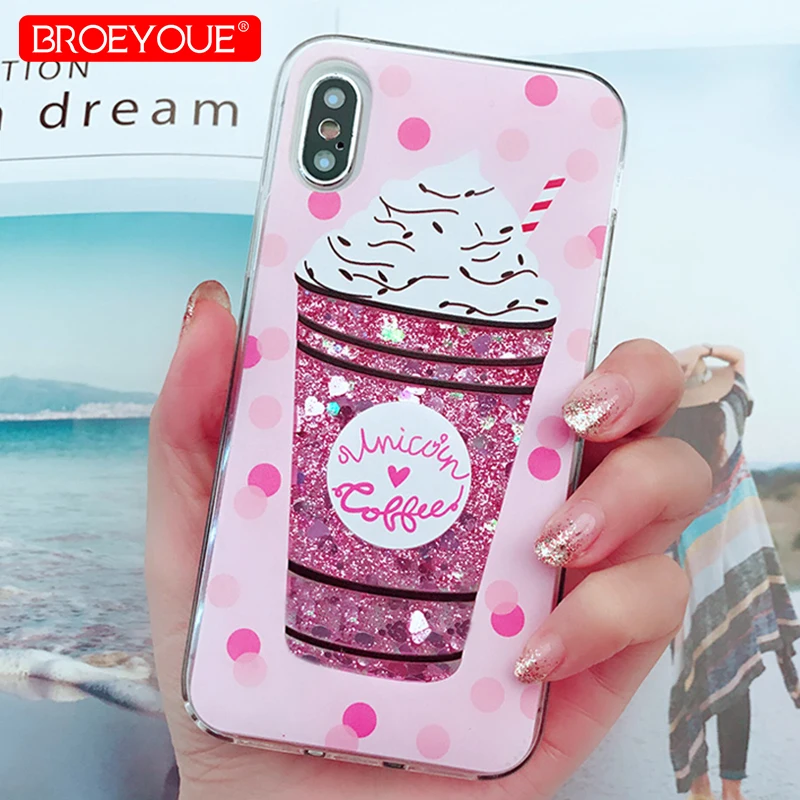 Прекрасные кошки шаблон для iPhone х Мягкие TPU силиконовый чехол динамический с