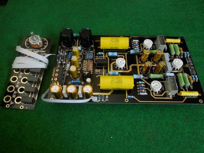 Известный канал SL 12AU7 12AX7 ламповый предусилитель доска поиск Чжи|tube preamplifier|preamplifier