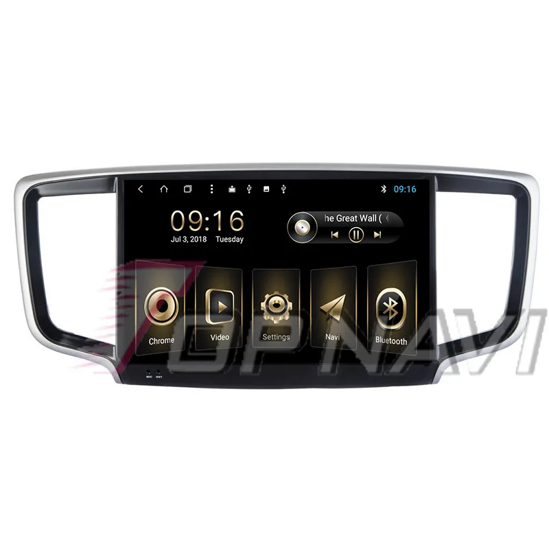 Авторадио 10 1 дюймов Android 8 автомобильный радиотюнер для Honda Odyssey 2015 GPS-навигатор