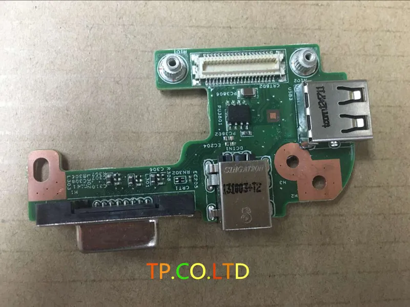 Оригинальный разъем питания постоянного тока VGA USB 2 0 IO плата для DELL INSPIRON N5110