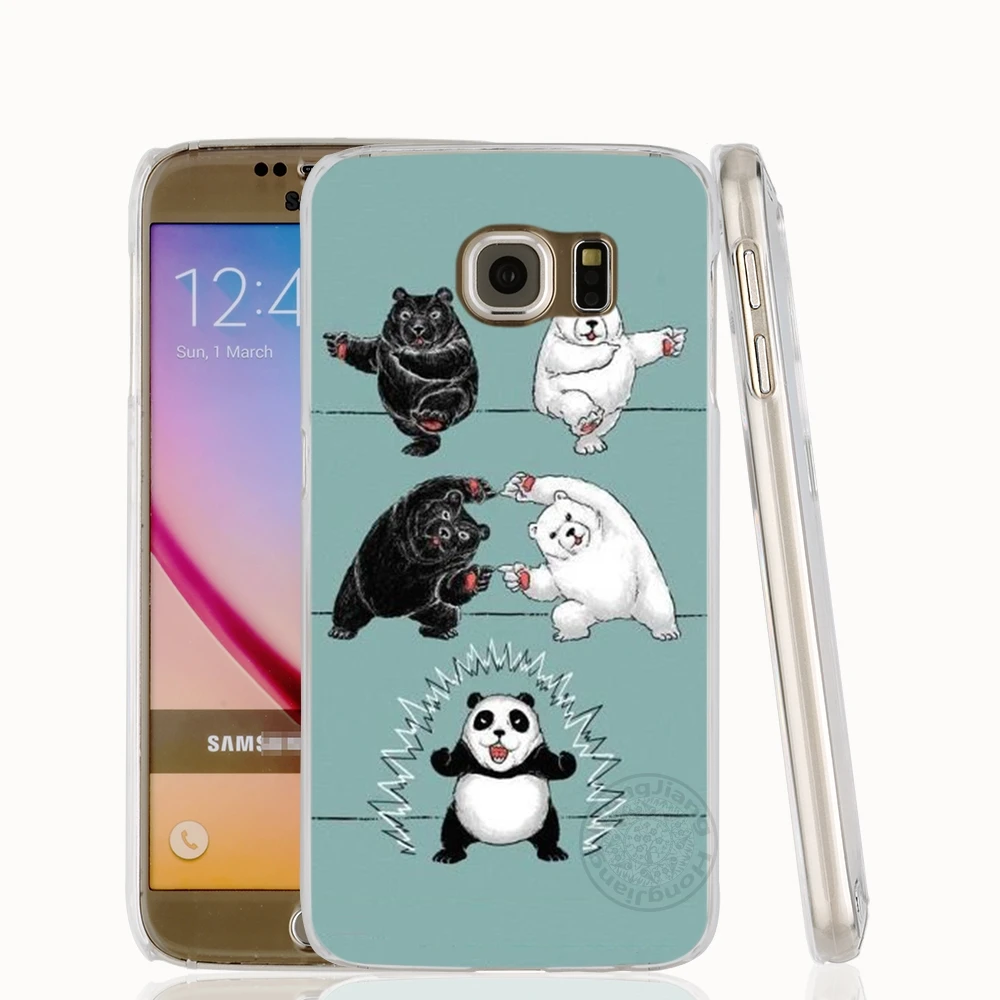HAMEINUO милый мультяшный чехол для сотового телефона панда Samsung Galaxy A3 A310 A5 A510 A7 A8 A9 2016
