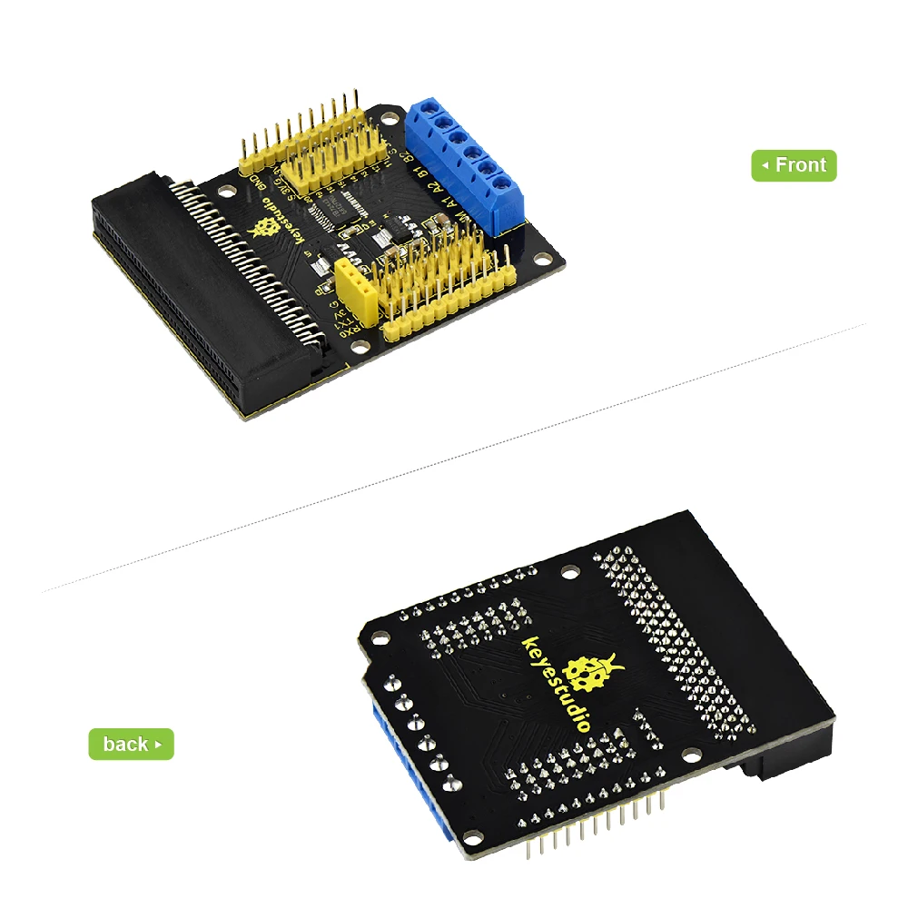Keyestudio плата выключателя привода двигателя для Micro : Bit|Интегральные схемы| |