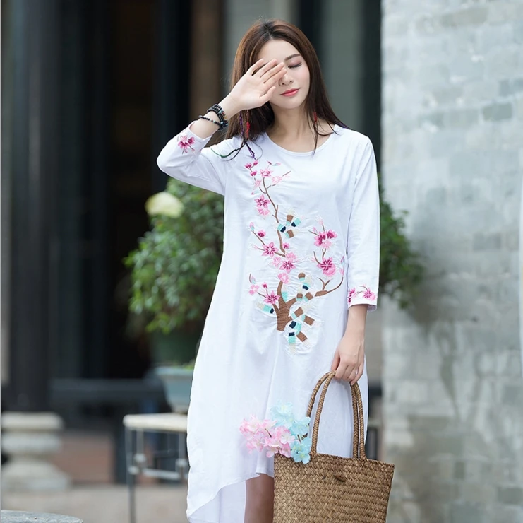 2017 мода новый национальный ветер ретро искусство Вентилятор Китайский хлопок и