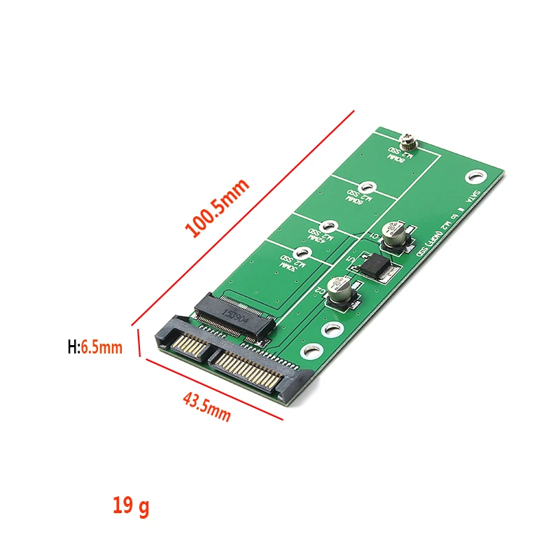 H1111Z плата расширения M2 на SATA NGFF ( ) SSD 2 5 &quotSATA адаптер M.2 дюйма SATA3 карта