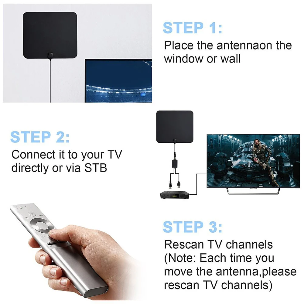 Новый Лидер продаж телевизионные антенны HD ТВ цифровой телевизионный сигнал
