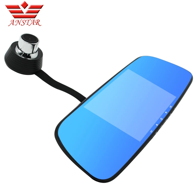 Автомобильный видеорегистратор ANSTAR 5 &quotс двумя объективами и зеркалом заднего