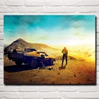 Постеры и принты в стиле фильма foocome Mad Max Fury Road, настенная живопись из шелковой ткани, Современный домашний декор, фотографии, украшение для спальни