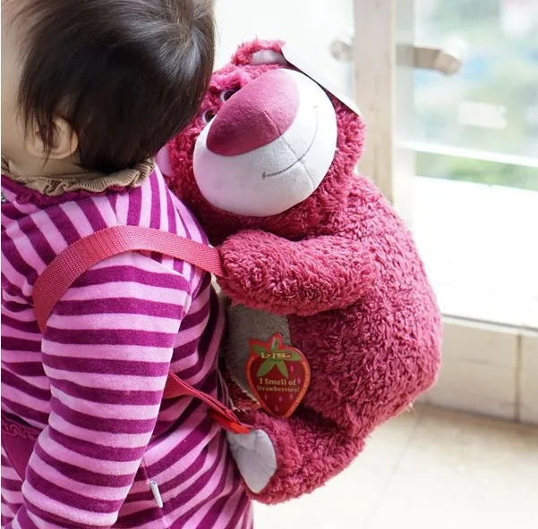 История игрушек Lotso Клубника Медведь плюшевая сумка рюкзаки игрушки подарок на