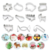 christmas dessert house cookie cutter diy fondant chocolate cake embossing stencil mold wedding biscuit cute mold baking tool