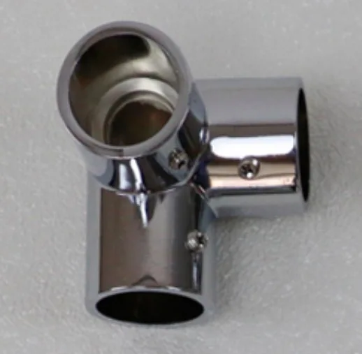 4 шт./лот (для 25 миллиметровой трубы) Тройник стальной соединитель полка вешалка