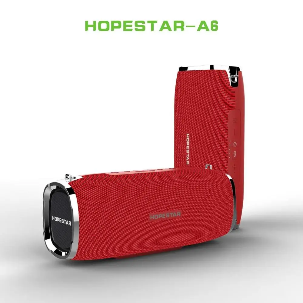Водонепроницаемая Колонка Hopestar A6 35 Вт Bluetooth аудио колонка бас сабвуфер уличный
