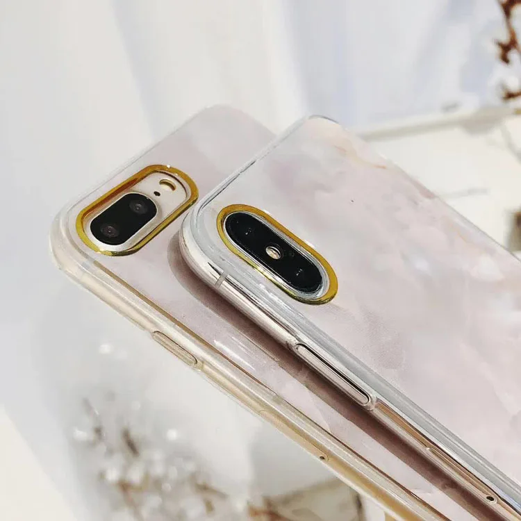 Phone Case For iPhone XR Silicone Mable Cover XS Max 7 Plus X 8 6 6S on Luxury Coque |