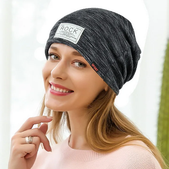 NUZADA однотонные Зимние головные уборы для мужчин и женщин Skullies Beanie Hedging cap вязаная шапка s хлопок двухслойная ткань капот теплая шапка