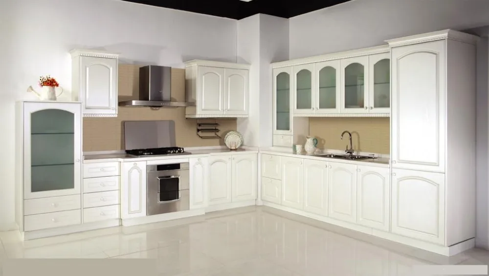Белый кухонный шкаф с ПВХ покрытием K011|kitchen cabinet|kitchen cabinets whitewhite kitchen cabinet |