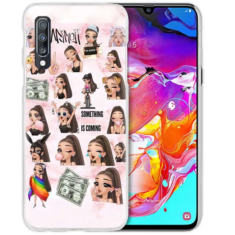 Благодарим Вас следующий Ариана Гранде чехол для samsung Galaxy M40 A50 A80 A70 A60 A40 A30 A20e A10 J4 J6 плюс J8 жесткий чехол из ПК для телефона - Цвет: 10