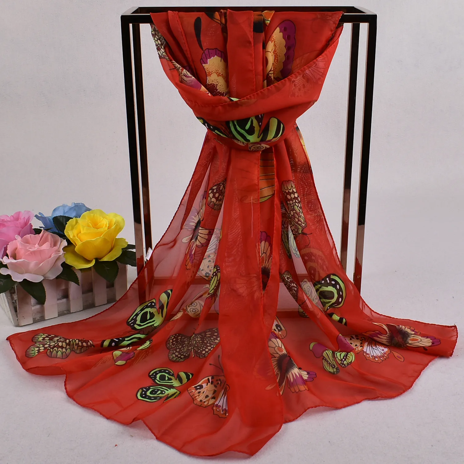 Новинка 2017 года модные женские туфли летние классические печати шали шарф Шарфы