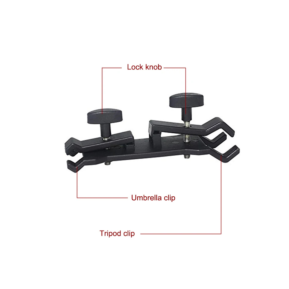 ALUMOTECH большой зажим кронштейн Свет Стенд штатив зонтик держатель для фотостудии