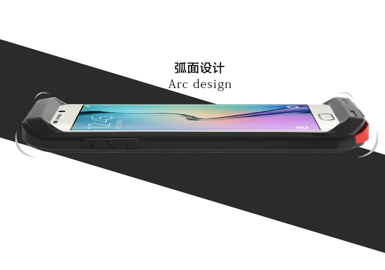 Оригинальный мощный чехол Love Mei для Samsung GALAXY S6 edge/G9250 5 1 дюймов ударопрочный