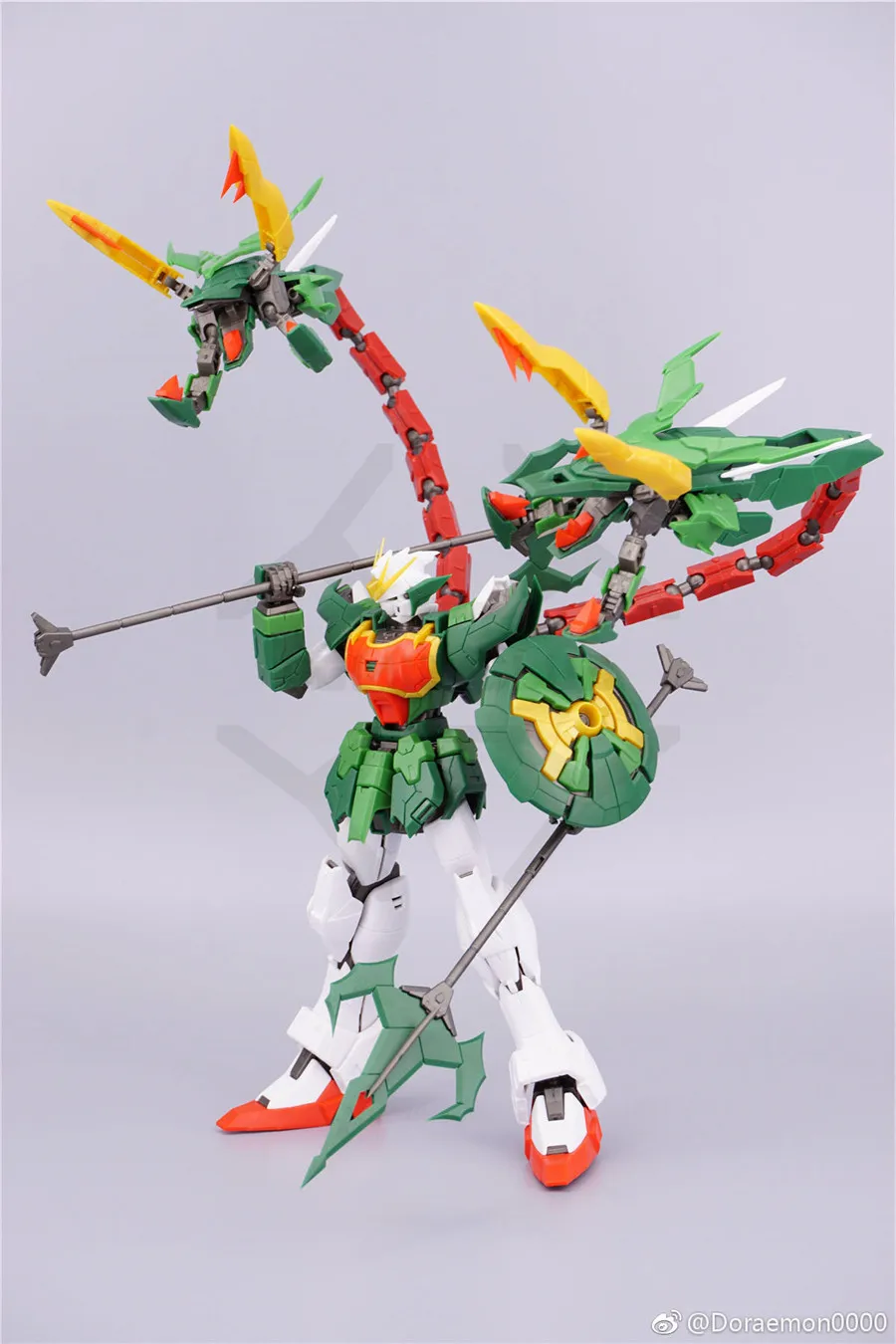 COMIC CLUB inlock Super Nova XXXG-01S2 Altron Модель для сборки Гандам зеленый цвет MG 1/100 фигурка в сборе игрушка
