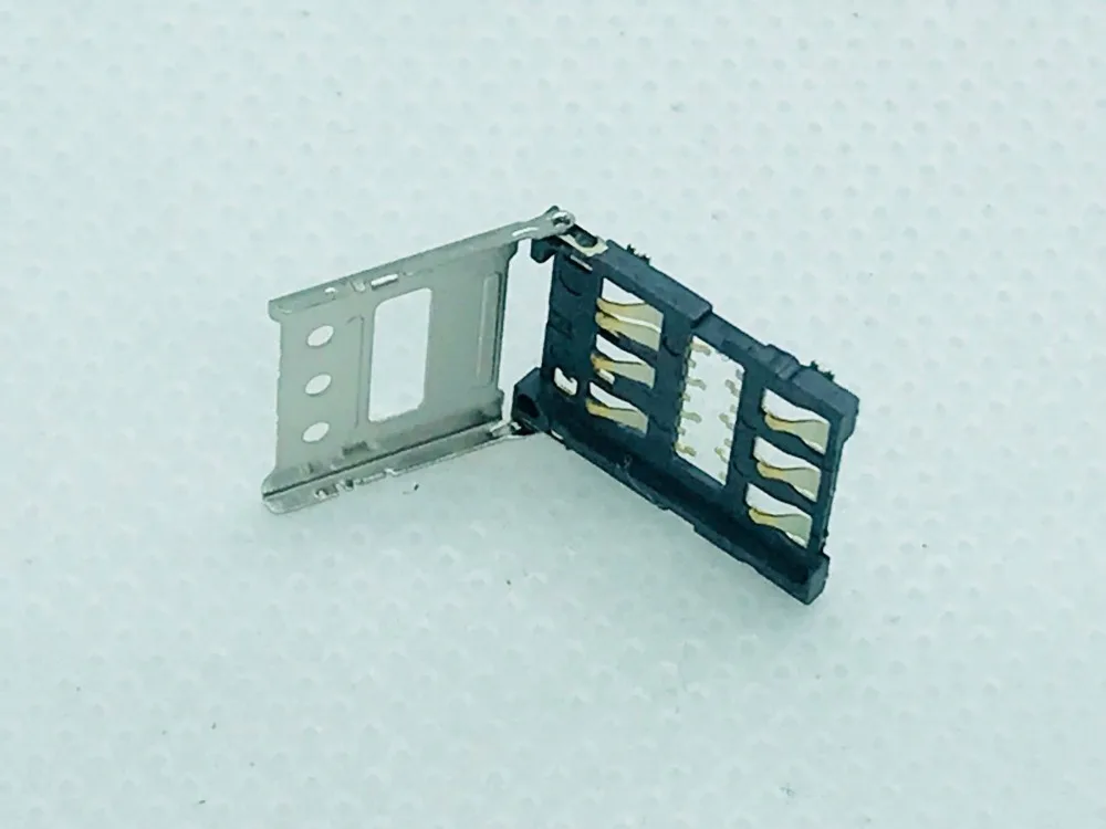 Флип-гнездо для смарт-часов Micro Nano SIM 6pin разъем держатель-лоток адаптер FFC FPC